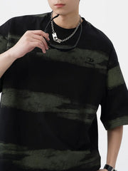 Men's Plus Size Lightweight Striped Tee