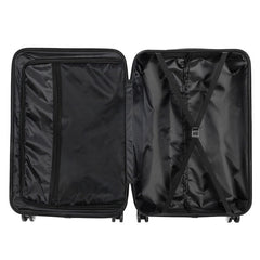 3-in-1 ABS Trolley Case 20 Inches, 24 Inches, 28 Inches Dark Gray- FREE USA SHIPPING