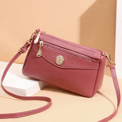Women's Double-pull Mobile Phone Crossbody bag