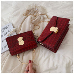 PU Leather Shoulder Messenger bag