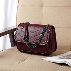 Women's Cowhide Shoulder Bag