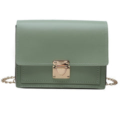 Women's messenger shoulder chain small square handbag