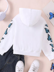 Children's Printed Long Sleeve Hoodie