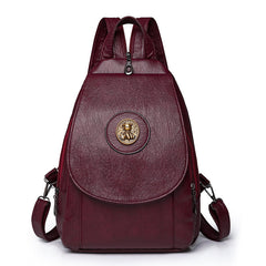 Simple Large Capacity Crossbody Chest Bag Leisure Travel Small Backpack