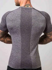 Men's Round Neck Short Sleeve T-Shirt