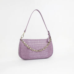 Small PU Leather Crossbody Solid Color Shoulder Handbags