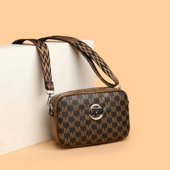 Versatile Wide-strap Shoulder Crossbody Bag