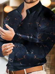 Men's Big and Tall Button Down Shirt �Casual Long Sleeve