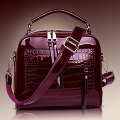 Winter Fashion Leather Tide Shell Crossbody Shoulder Messenger Bag