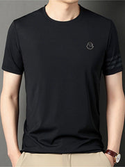 Men's Plus Size Breathable Short Sleeve T-Shirt
