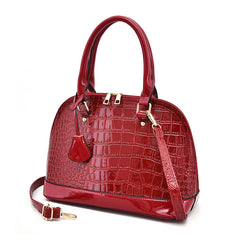 Large Capacity Shiny Crossbody Shoulder Bag