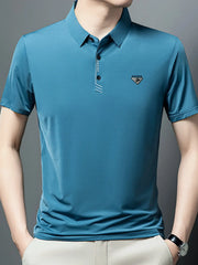 Men's Plus Size Classic Collared Polo Shirt �Short Sleeve