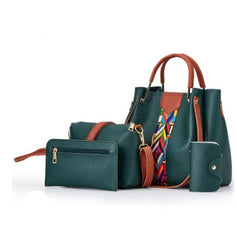 New fashion multi-piece women's 4 piece handbags