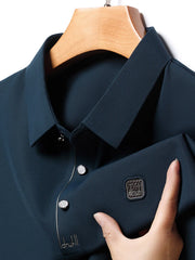 Men's Plus Size Lightweight Breathable Collared Neck Polo