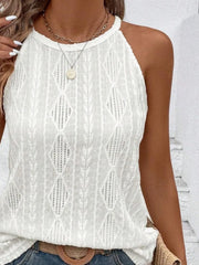 Classic Textured Round Neck Tank