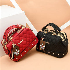 autumn and winter trend new single shoulder diagonal small square handbag