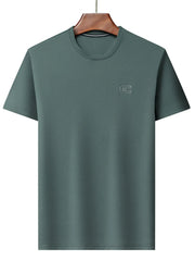 Men's Plus Size Crew Neck Cotton Tee