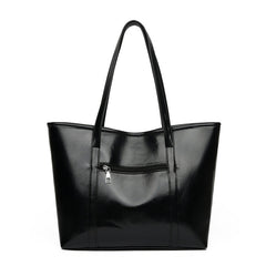 Women's Soft Leather Portable Large Capacity Shoulder Bag