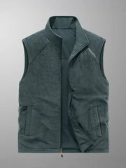 Men's Plus Size Zip Up Fleece Vest