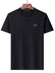 Men's Plus Size Crew Neck Cotton Tee