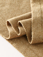 Button-Accented Poncho Scarf