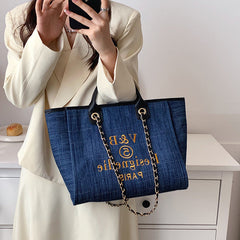 Women's Bag New European And American Bags Big Bag Shoulder Bag