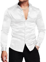 Men's Signature Long Sleeve Button-Up Shirt
