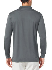 Long Sleeve Collared Neck Polo Shirt