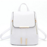 Women Backpack High Quality PU Leather Mochila Escolar School Bags For Teenagers Girls Top-handle Backpacks Herald Fashion