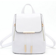 Women Backpack High Quality PU Leather Mochila Escolar School Bags For Teenagers Girls Top-handle Backpacks Herald Fashion