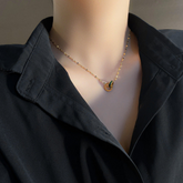 Necklace Pendant Ins Wind Clavicle Chain Simple Couple Neck Jewelry