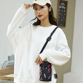 Mobile Phone Bag Female Cross-body Oxford Cloth Crossbody Pouch