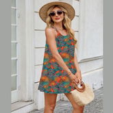 Printed Mini Cami Dress