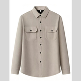 Men's Plus Size Button Up Long Sleeve Shirt