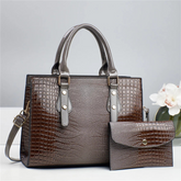 European And American New Commuter Shoulder Portable Crossbody Two-piece Bag