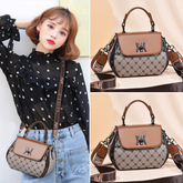 Fashion Women's Printed Handbag High Sense Handbag
