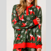 Christmas Long Sleeve Top and Pants Lounge Set