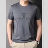 Men's Plus Size Crew Neck Short Sleeve Tee