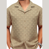 Classic Plus Size Button Down Shirt for Men
