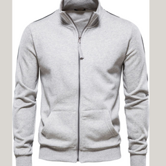 Men's Zip Up Long Sleeve Sweatshirt