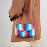 New Contrast Color Polyester Suitable For Portable Travel Lipstick Cosmetics Women's Bag