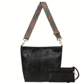 Large-capacity Retro Broadband Shoulder Messenger Bag