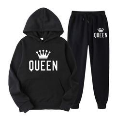 New Autumn And Winter Thickened Casual Hooded Men's Suit