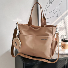 Women's Canvas Shoulder Tote & Crossbody Messenger Bag �Stylish & Versatile Handbag for Ladies