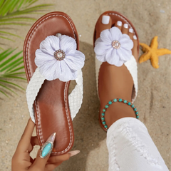 Toe Post Flats Sandals