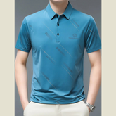 Men's Plus Size Quick-Dry Short Sleeve Polo Shirt