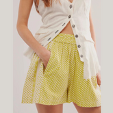 Elastic Waist Shorts