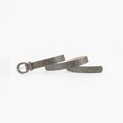 Sequin PU Leather Belt