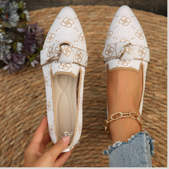 Mesh Point Toe Flat Slip-Ons