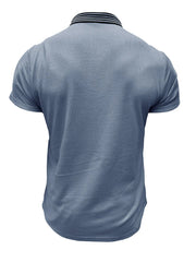 Men's Classic Textured Golf Polo Shirt